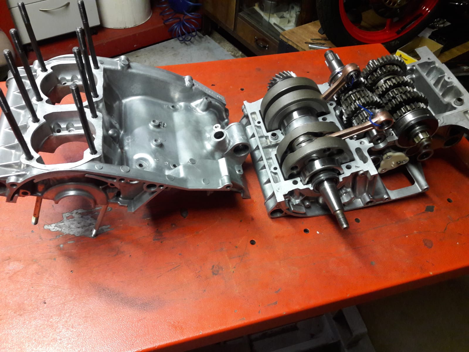 MT RD400Motorblock